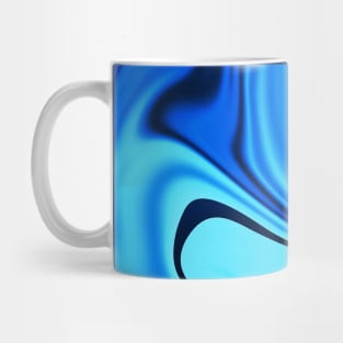 Blue silk Mug